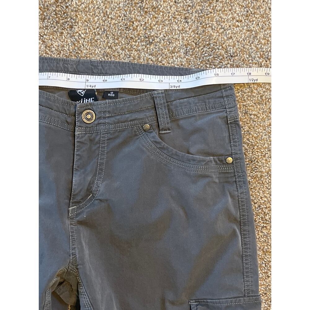 KUHL Women’s Splash Roll Up Pant. Graphite. Size 12 - Picture 4 of 8